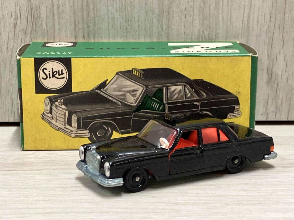 Siku SUPER-SERIE-ZINKGUSS タクシー TAXI ドイツ製 メルセデスベンツ
