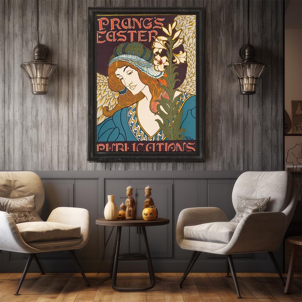 B4サイズ（約25x36cm）】【bn-poster-1429】超古いポスター 復刻 絵画