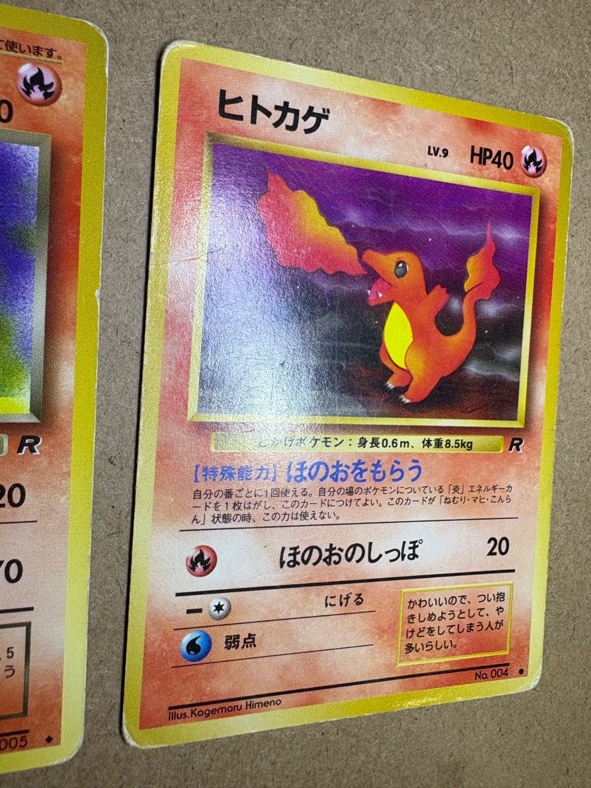 わるいシリーズのヒトカゲ＆わるいリザード(ともにRマーク) ポケモン