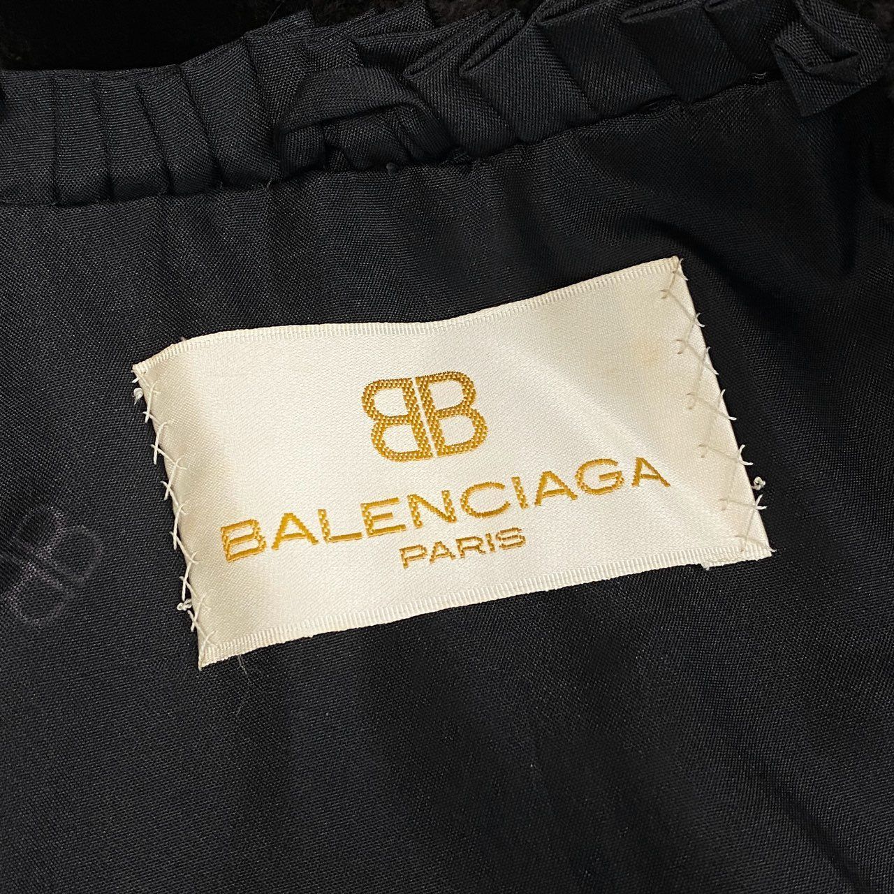 6L5 BALENCIAGA バレンシアガ シェアードミンク ロングコート サイズF
