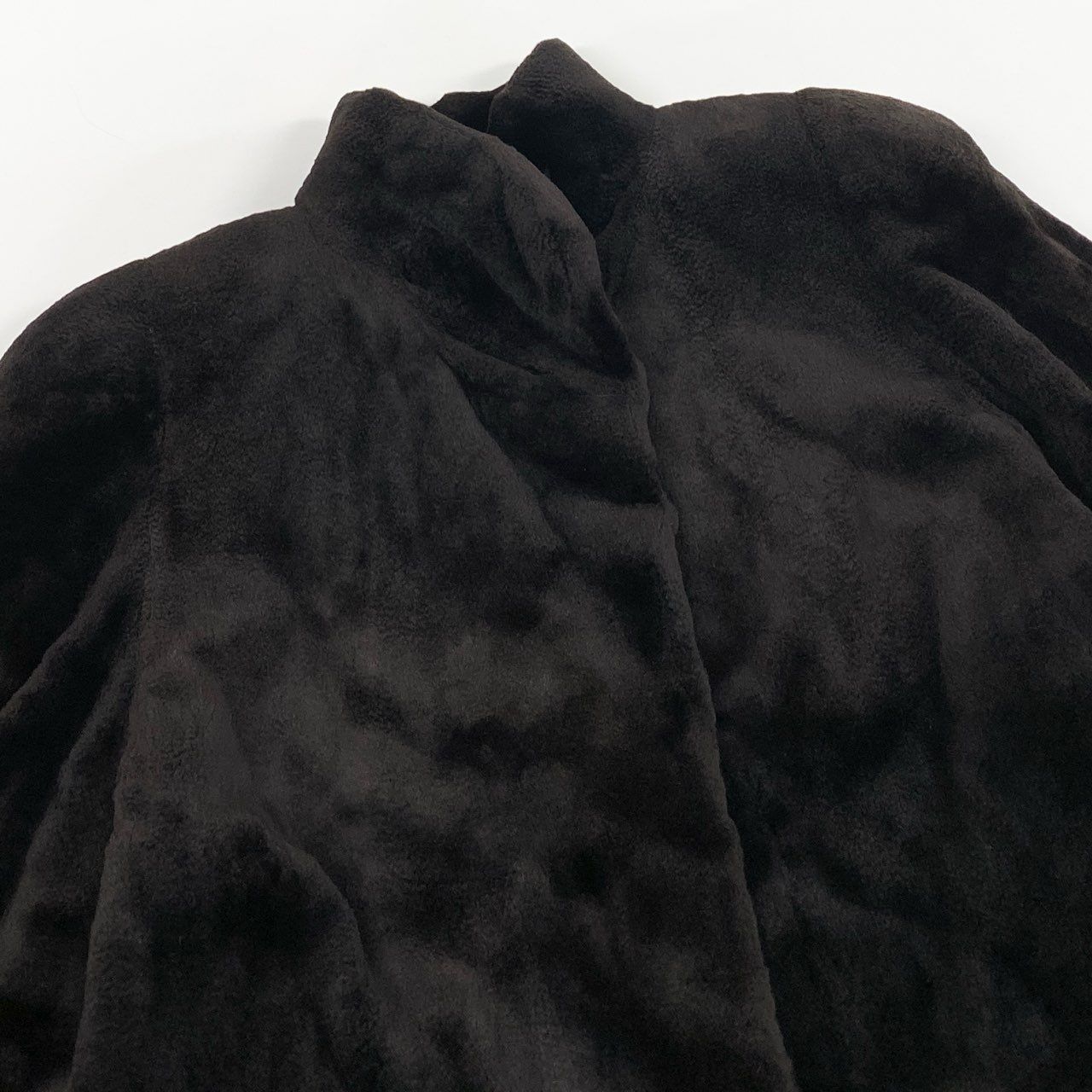 6L5 BALENCIAGA バレンシアガ シェアードミンク ロングコート サイズF