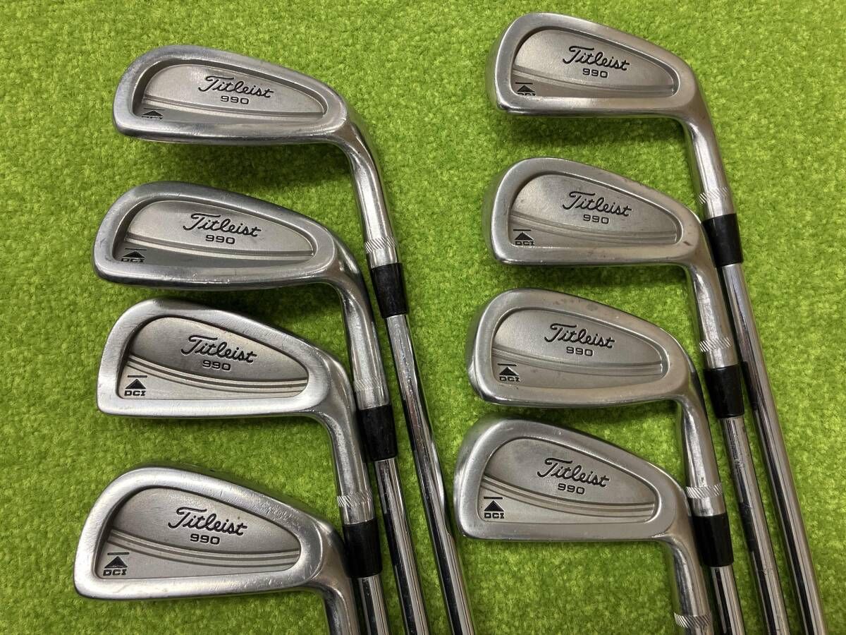 タイトリストTITLEIST DCI 990アイアン8本セット（3.4.5.6.7.8.9.P