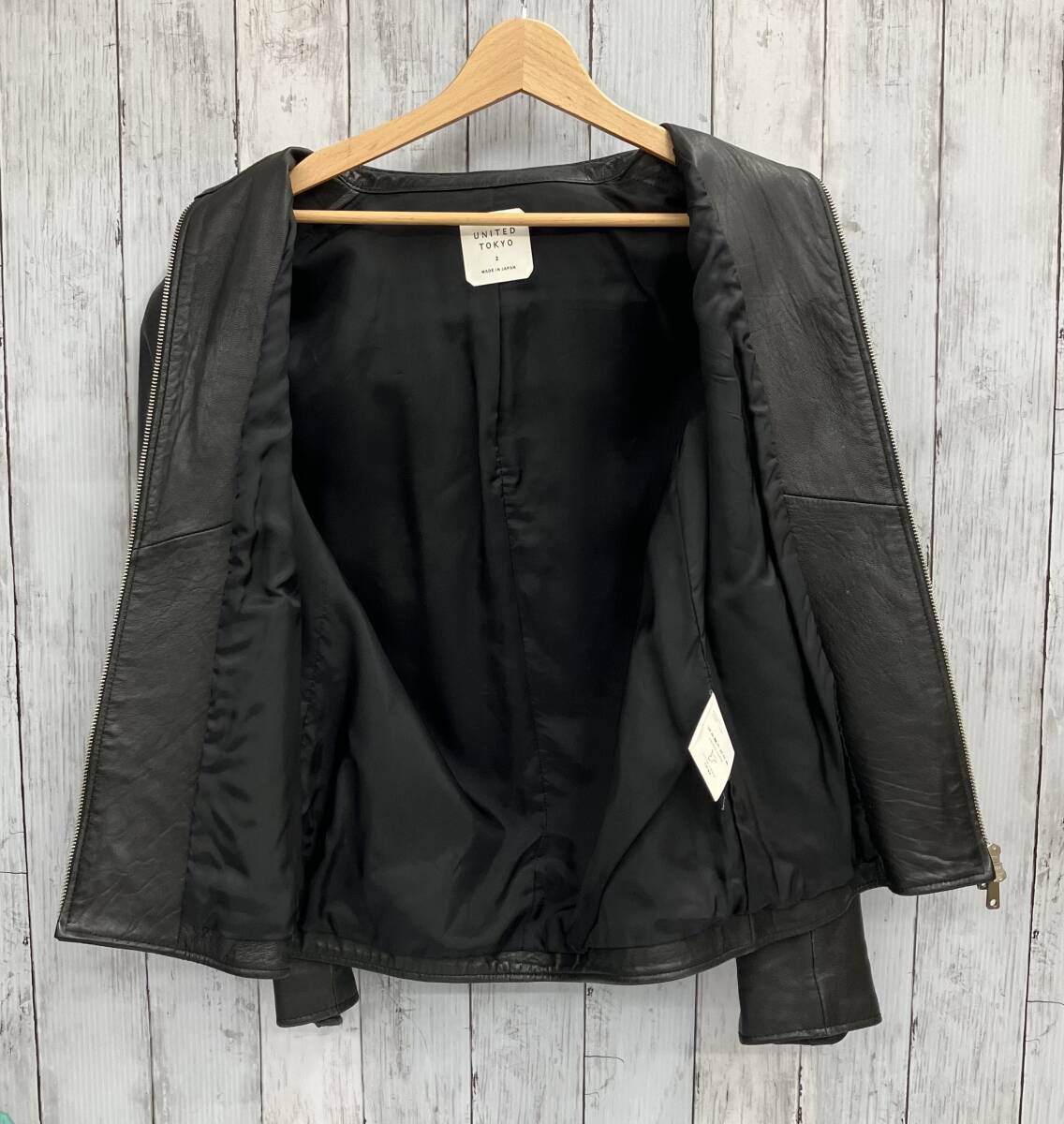 UNITED TOKYO ユナイテッドトウキョウ シングルライダース サイズ2 羊