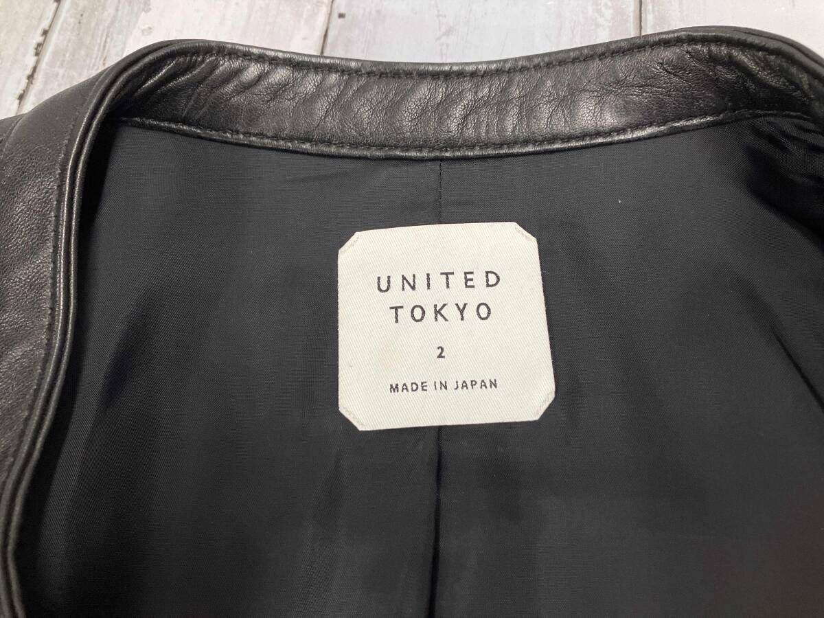 UNITED TOKYO ユナイテッドトウキョウ シングルライダース サイズ2 羊