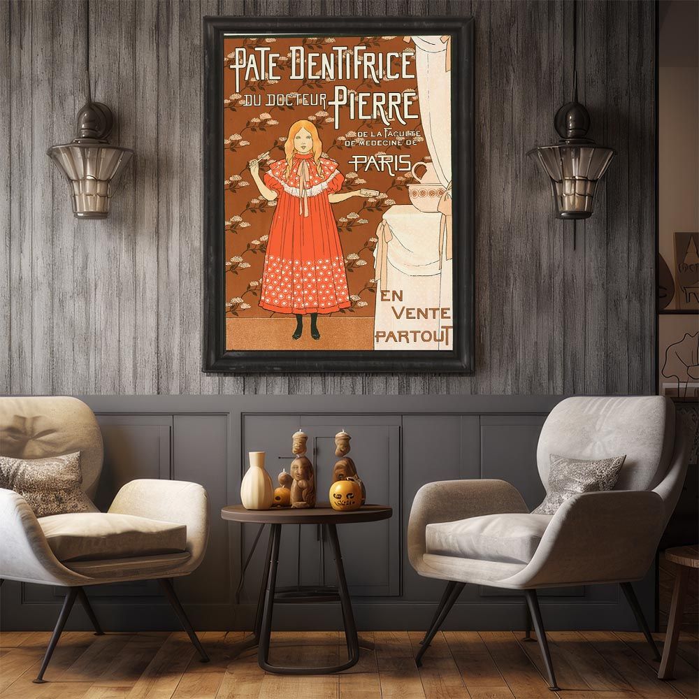 A4サイズ（約21x30cm）】【bn-poster-1443】超古いポスター 復刻 絵画