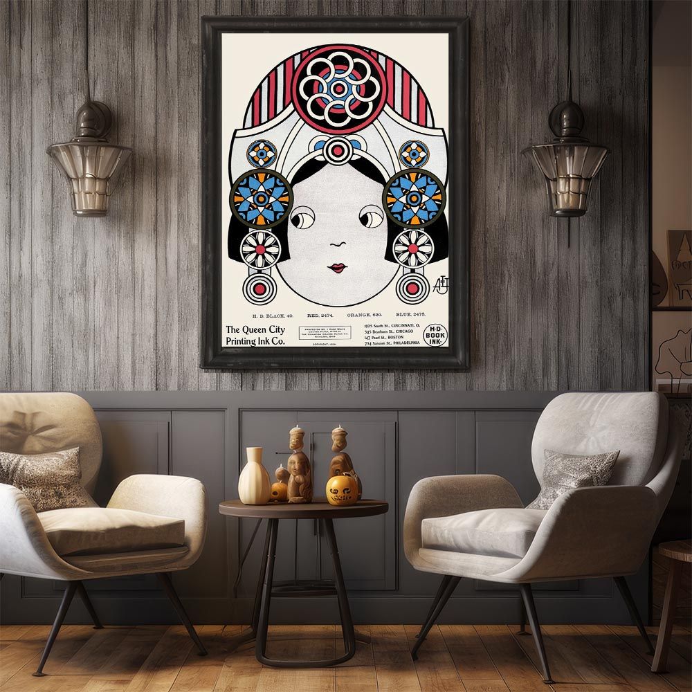 A4サイズ（約21x30cm）】【bn-poster-1445】超古いポスター 復刻 絵画