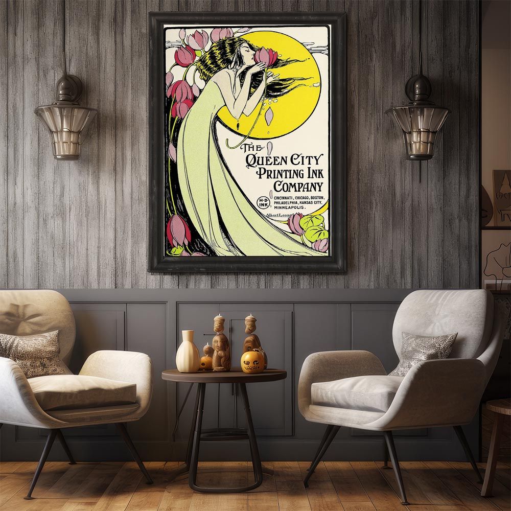 アンティーク 絵画 （大）ポスター （C） B4サイズ（約25x36cm）】【bn-poster-1447】超古いポスター 復刻 絵画