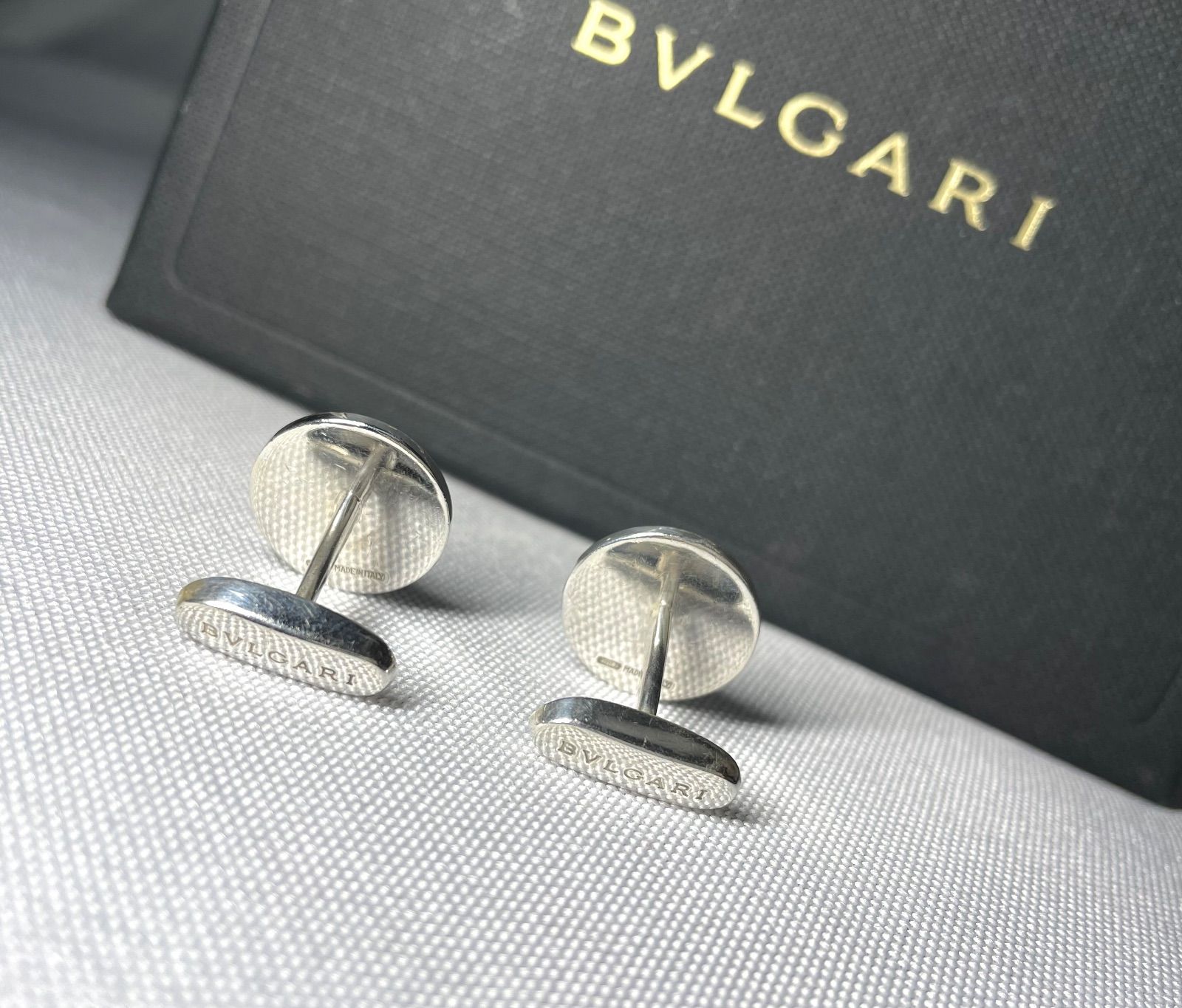 BVLGARI ブルガリ B-ZERO ロゴグラム スターリングシルバー オーバル