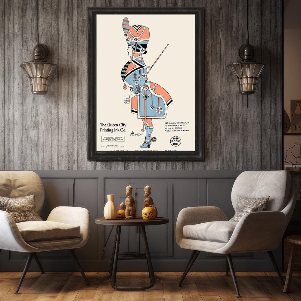 B2サイズ（約51x73cm）】【bn-poster-1450】超古いポスター 復刻 絵画