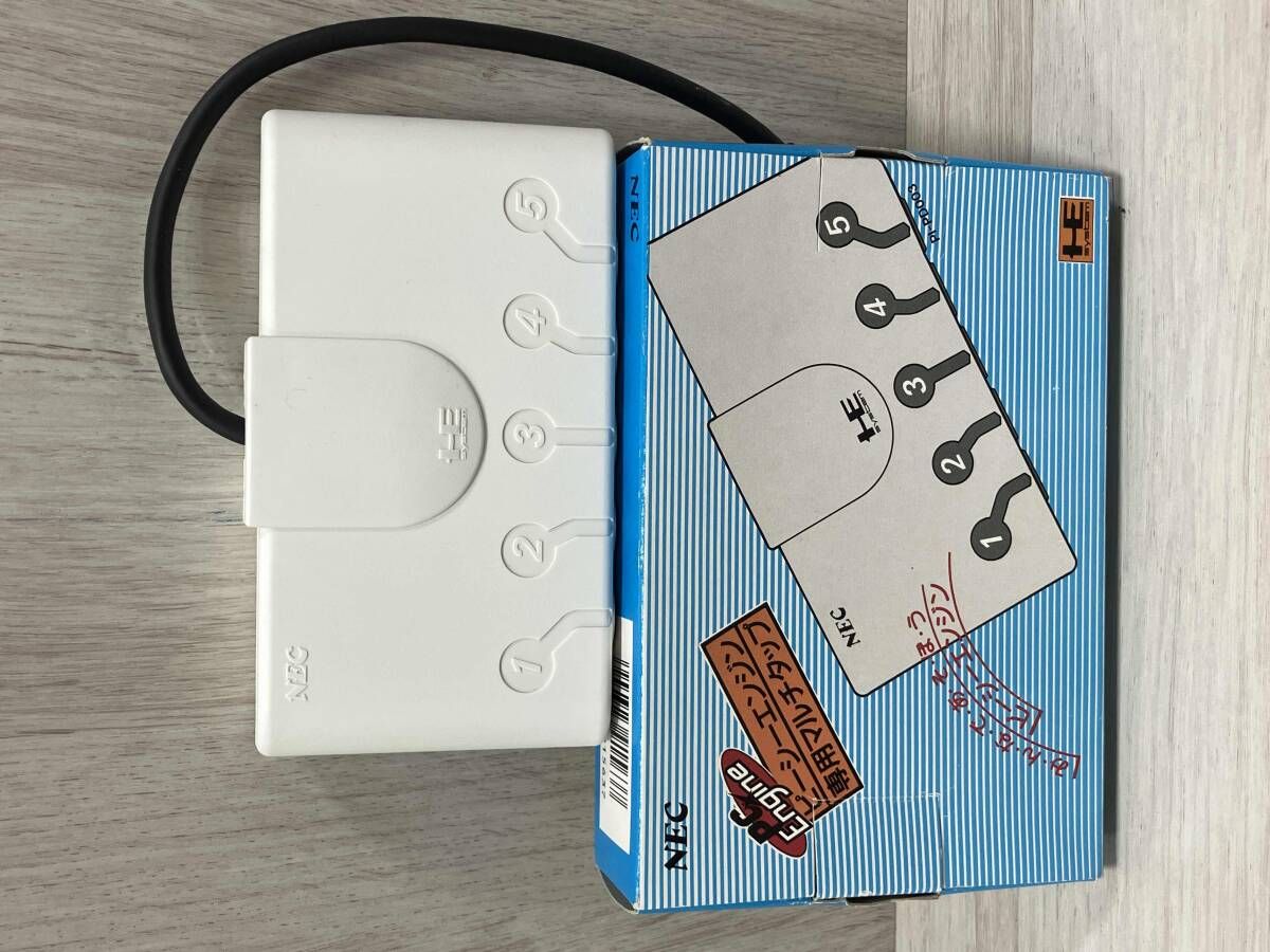 ジャンク 動作未確認【NEC】PI-P00003 PCエンジン専用マルチタップ