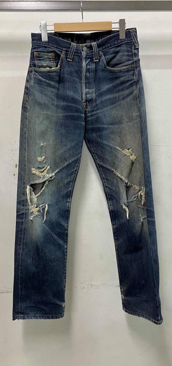 LEVI'S リーバイス ジーンズ 201XX 90S USA製 ボタン裏555 バレンシア