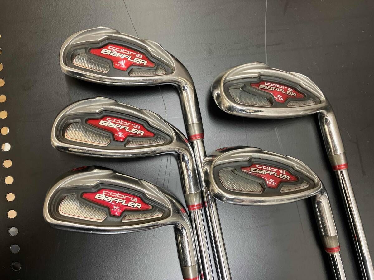 cobra Baffler オリジナルシャフト 7～9 P G 5本 アイアンセット