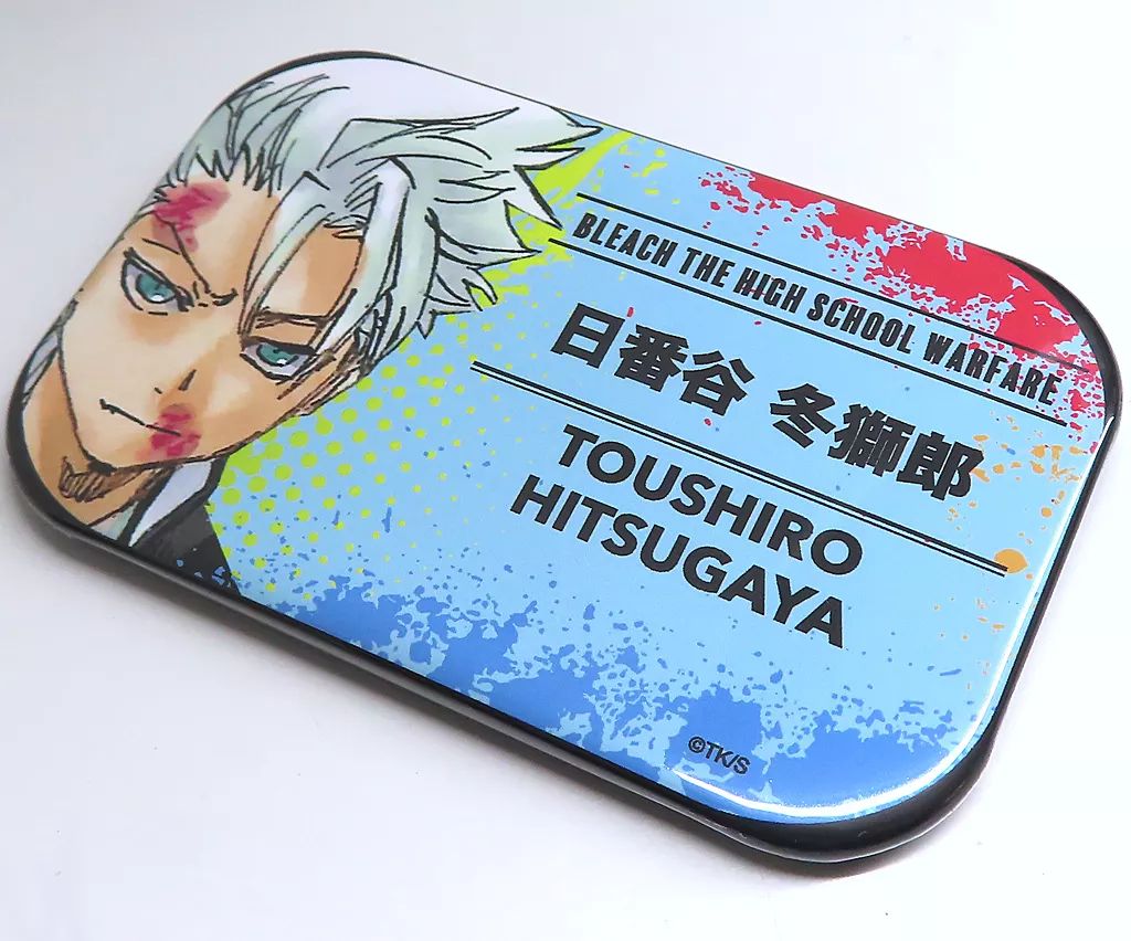 BLEACH ランドマークタワー 横浜 缶バッジ 日番谷冬獅郎 5個 中古】バッジ・ビンズ 日番谷冬獅郎 「BLEACH-ブリーチ-×横浜