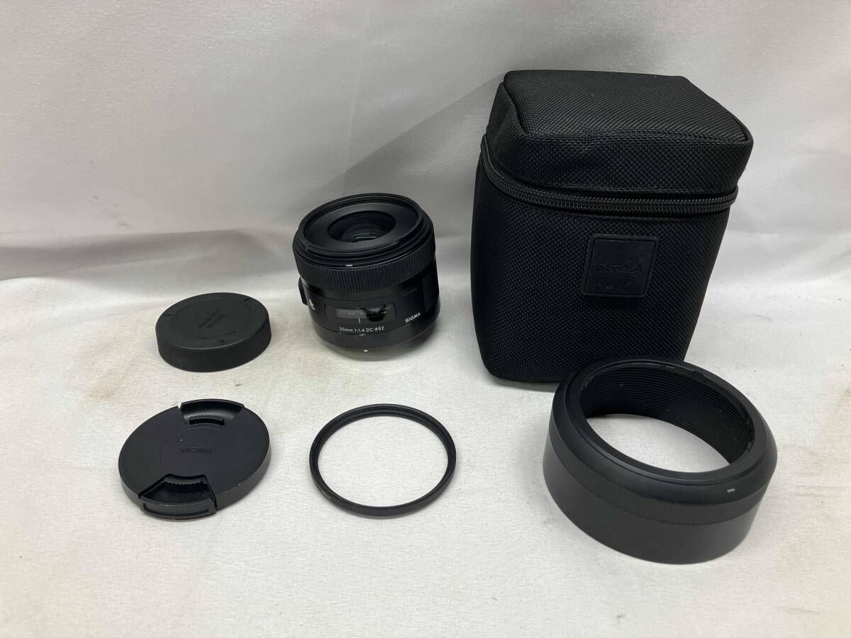 交換レンズ SIGMA 30 mm 1 4 DC HSM