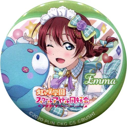 中古】バッジ・ピンズ エマ・ヴェルデ オリジナル缶バッジ 「ラブ