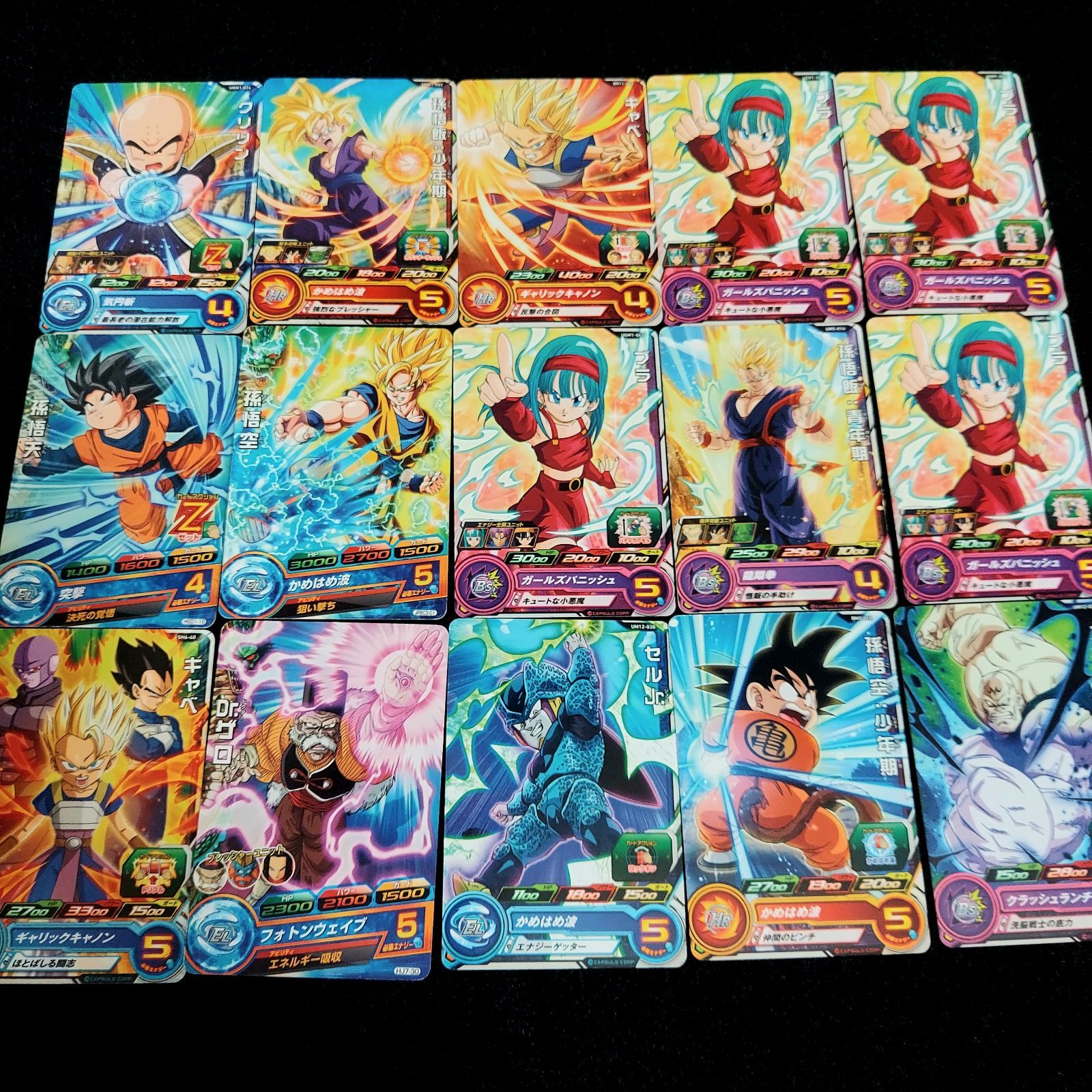 ドラゴンボールヒーローズカードおまとめ売り全38枚セット ⑧ドラゴンボールヒーローズカード 240枚 まとめ売り キラカード多数