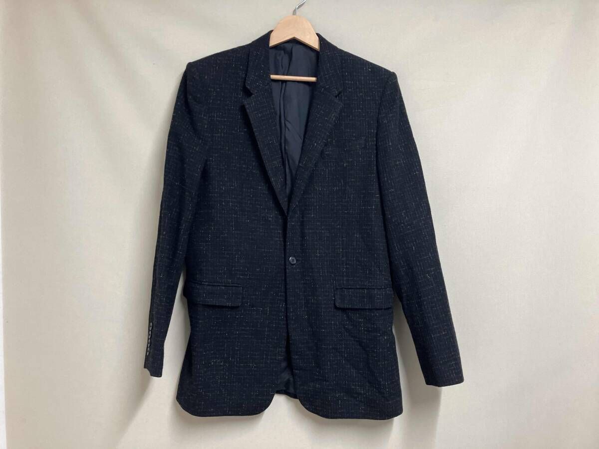 LAD ラッドミュージシャン セットアップ ネップ テーラードジャケット 2213-312 サイズ46 ブラック