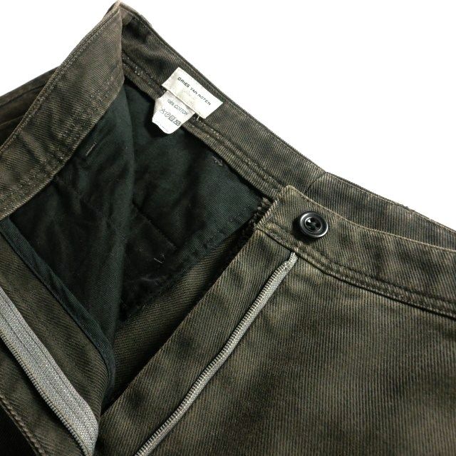 ドリスヴァンノッテン DRIES VAN NOTEN 製品染め コットン ワイド