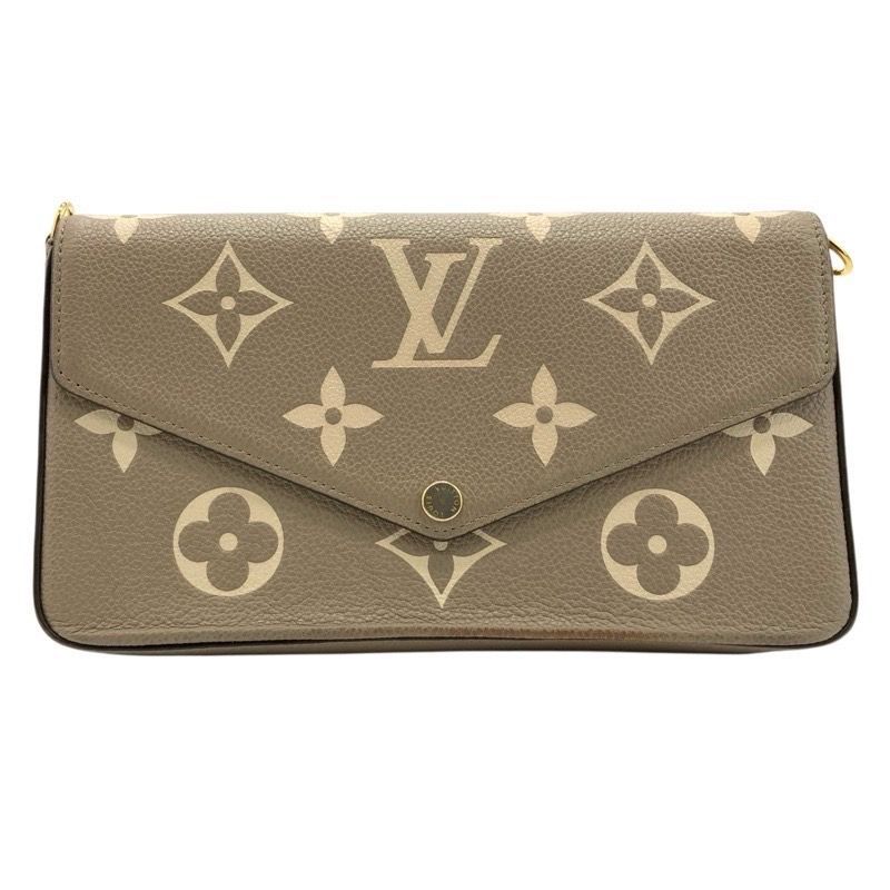 LOUIS VUITTON ルイ ヴィトン 品 BC M 82610 ポシェットフェリシー モノグラムアンプラント レディース g かんてい