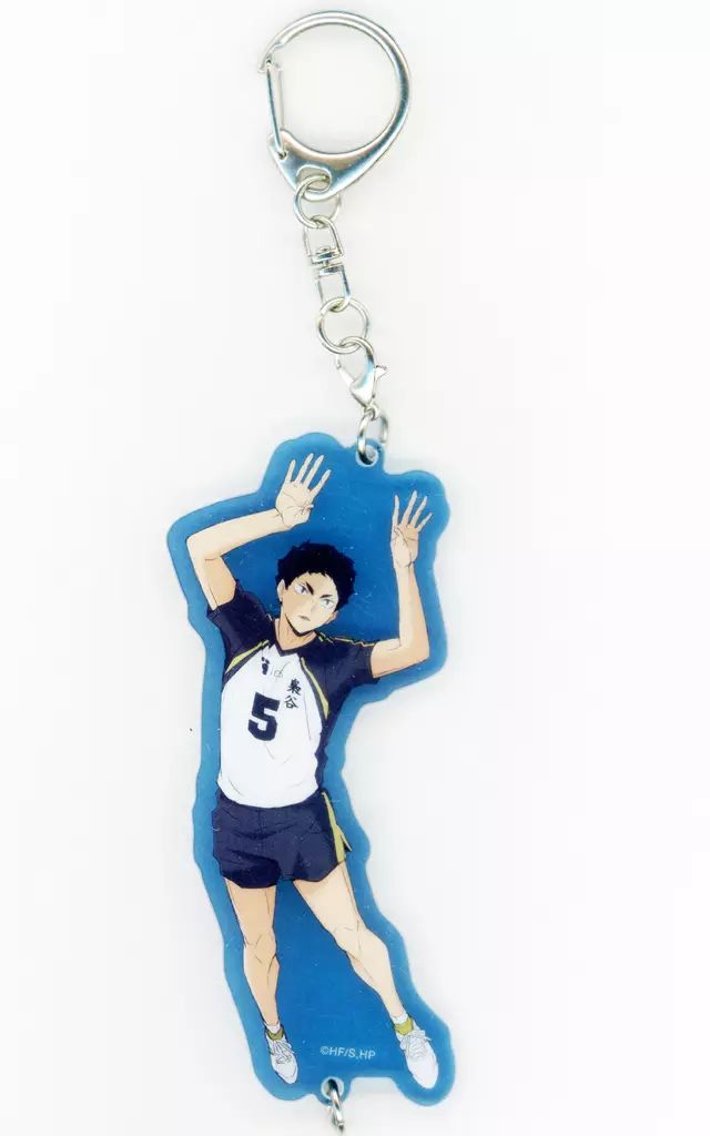 中古】キーホルダー 赤葦京治 “繋ぐ”アクリルキーホルダー 「Happyくじ