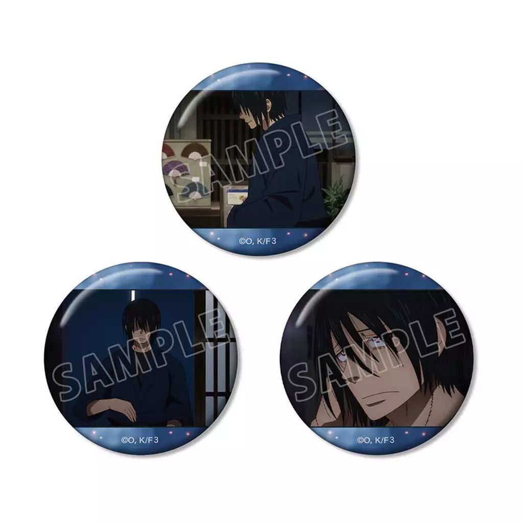 新品】バッジ・ビンズ 新門紅丸 場面写缶バッジ3個セット 「炎炎ノ消防