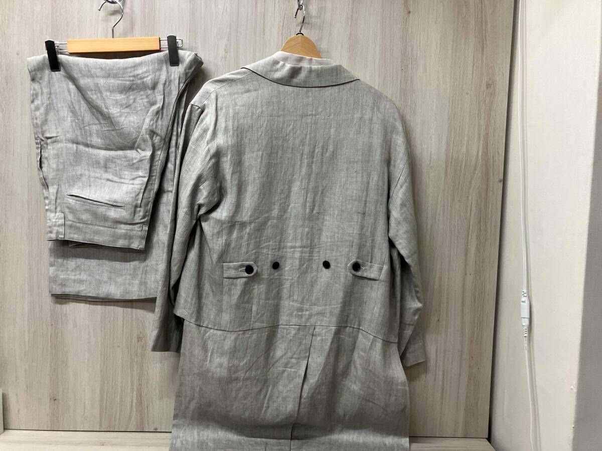 ha za ma テーラードジャケット 経年真価の燕尾ジャケット セットアップ サイズ不明 オフホワイト