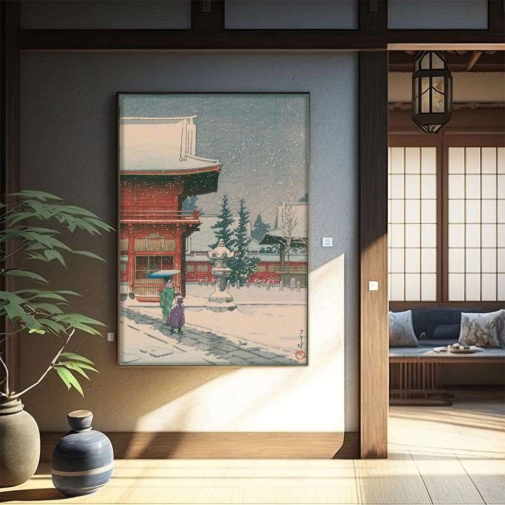 B2サイズ（約51x73cm）】【bn-poster-148】川瀬巴水 かわせはすい