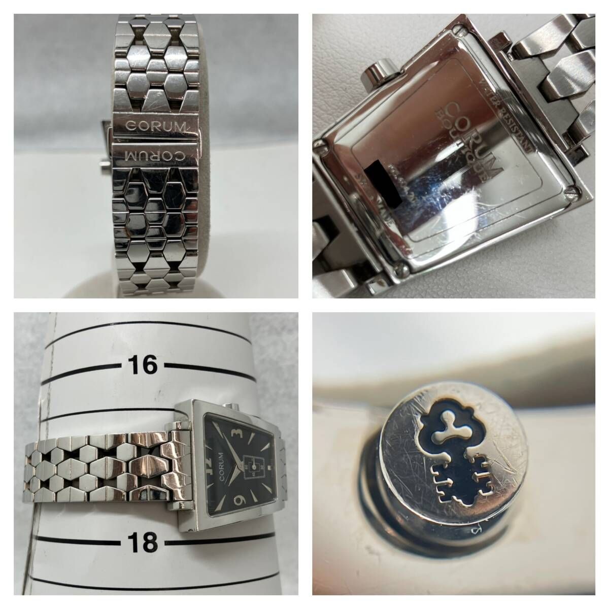 ジャンク 【ジャンク品】コルム／CORUM ／トラピーズ／10540420／63