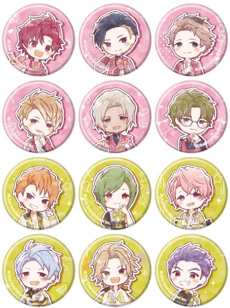 新品】バッジ・ビンズ 【ボックス】A3!(エースリー) ホログラム缶