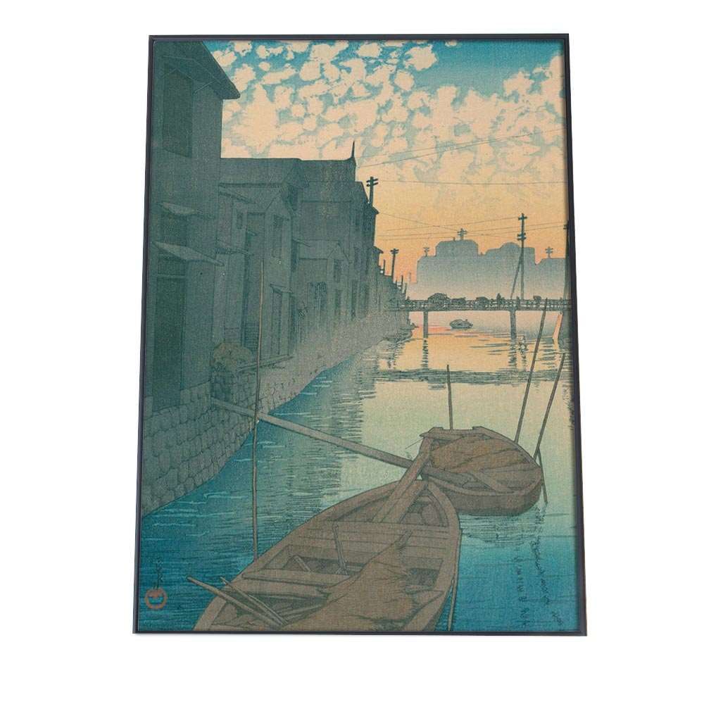 絵画 B4 B4サイズ（約25x36cm）】【bn-poster-149】川瀬巴水 かわせはすい