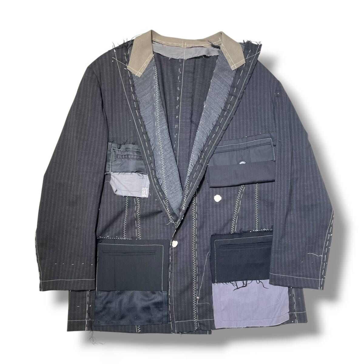 24 AW BODYSONG CUSTOM MADE BASTED JK SERGE テーラードジャケット ボディソング