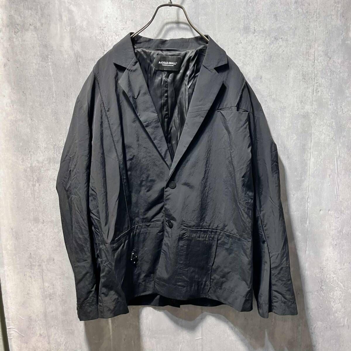 A-COLD-WALL ナイロンテーラードジャケット サイズM ブラック ア