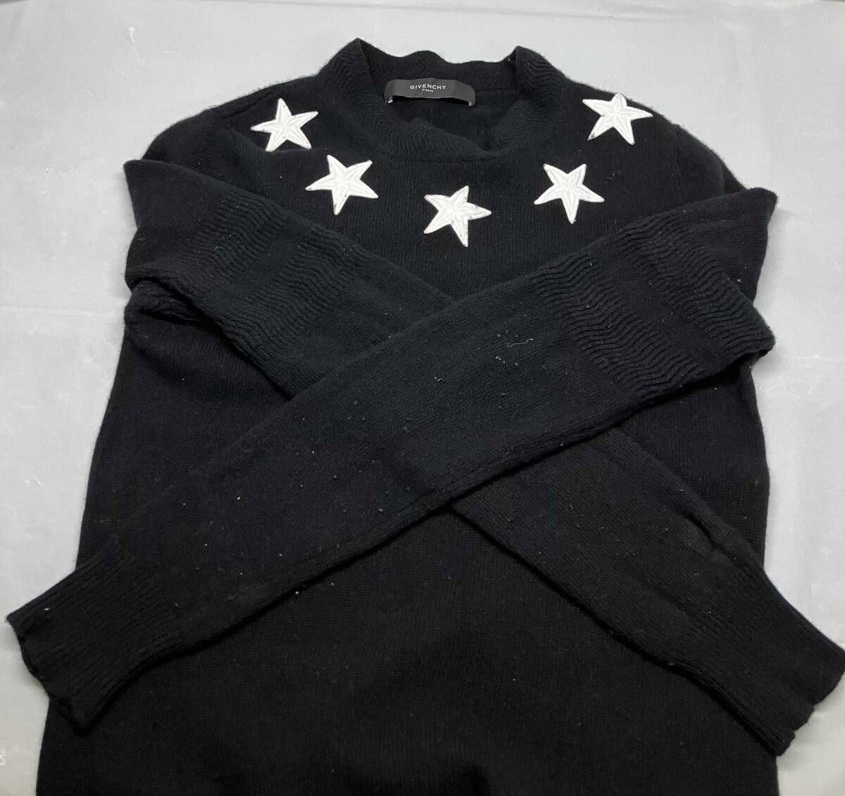 GIVENCHY ジバンシー ニット 14F 7506 502 スターパッチニット 星