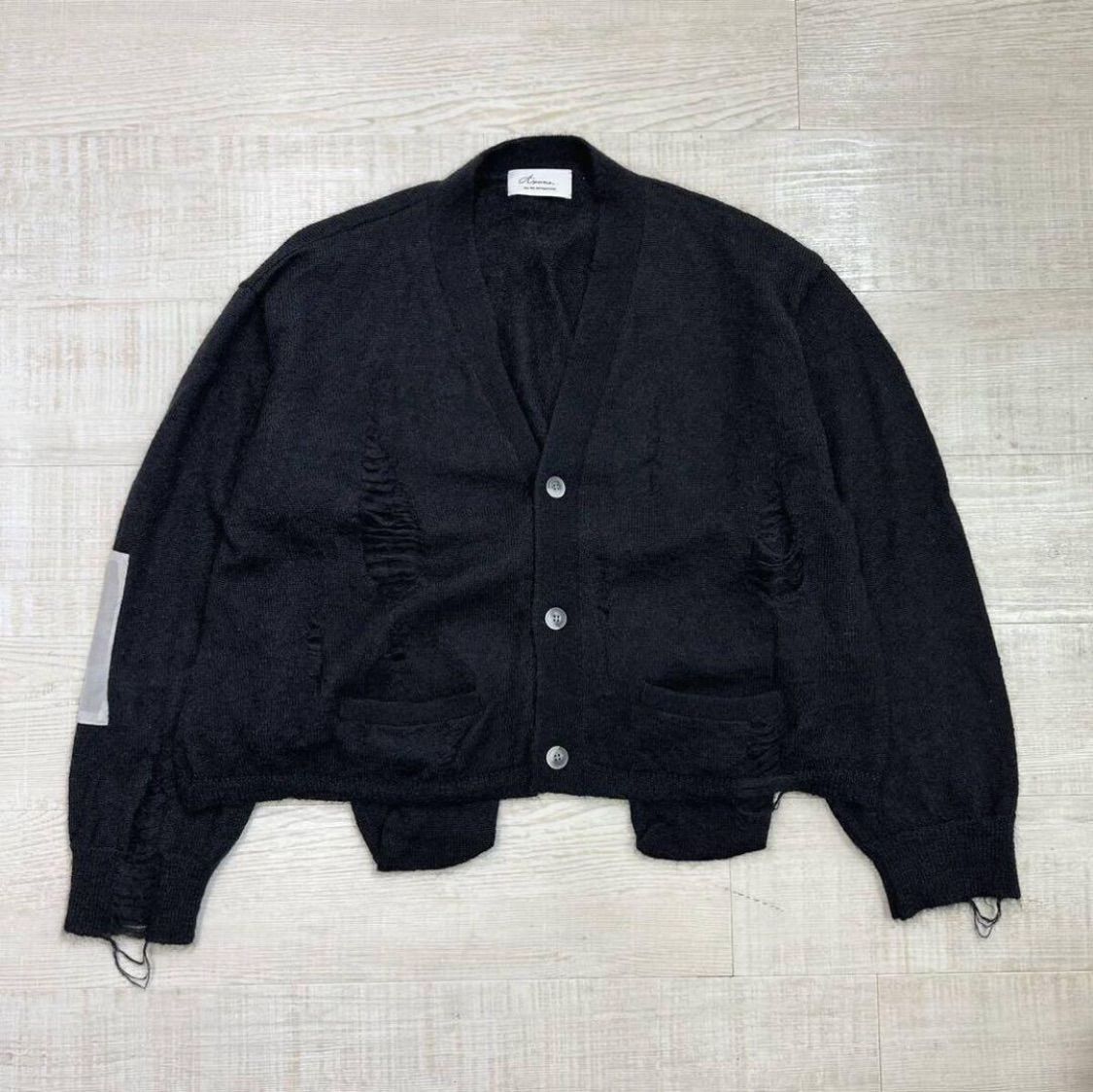 23aw 2023 名作 AZUMA アズマ KURT'S MOHAIR CARDIGAN 23AH-KN-01