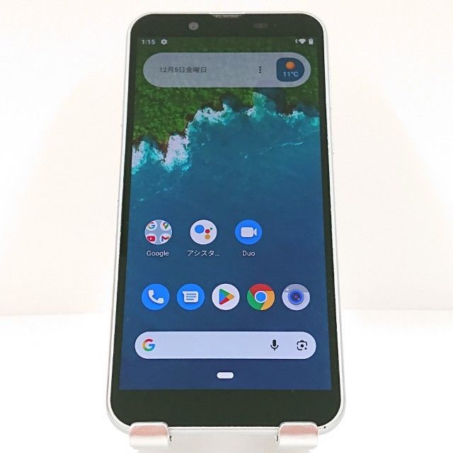 SHARP Android One S5 本体 シルバー GOOGLE SHARP ANDROID ONE S5