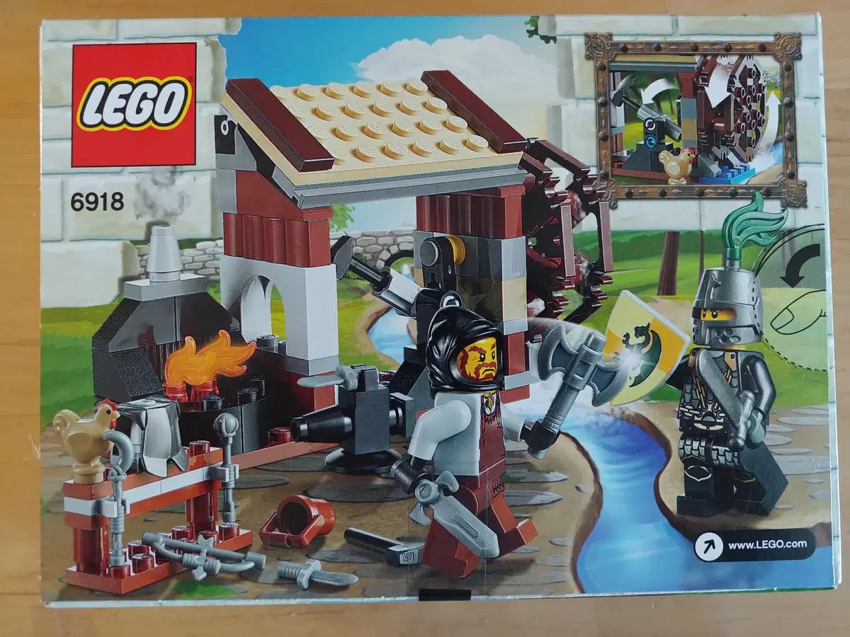 LEGOブロック 6918 必須アイテム 鍛冶屋の攻撃