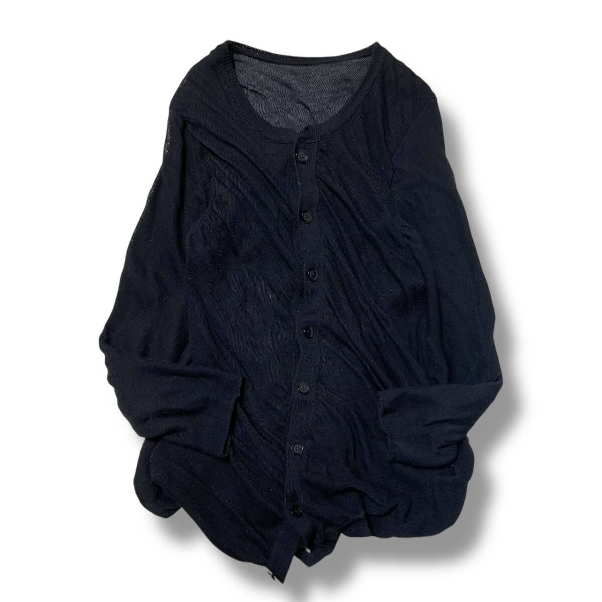 16 aw YOHJI POUR HOMME HR K 89 191 リバーシブルカーディガン サイズ3 ヨウジヤマモトプールオム