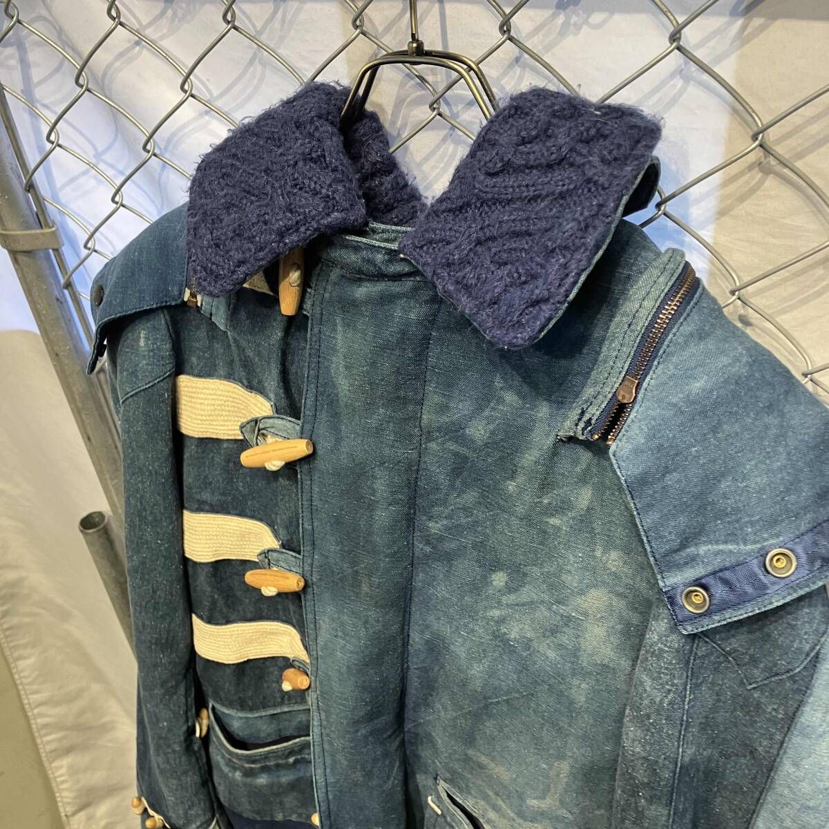 DENHAM デニム モッズコート ダッフルコート デタッチャブル 2way