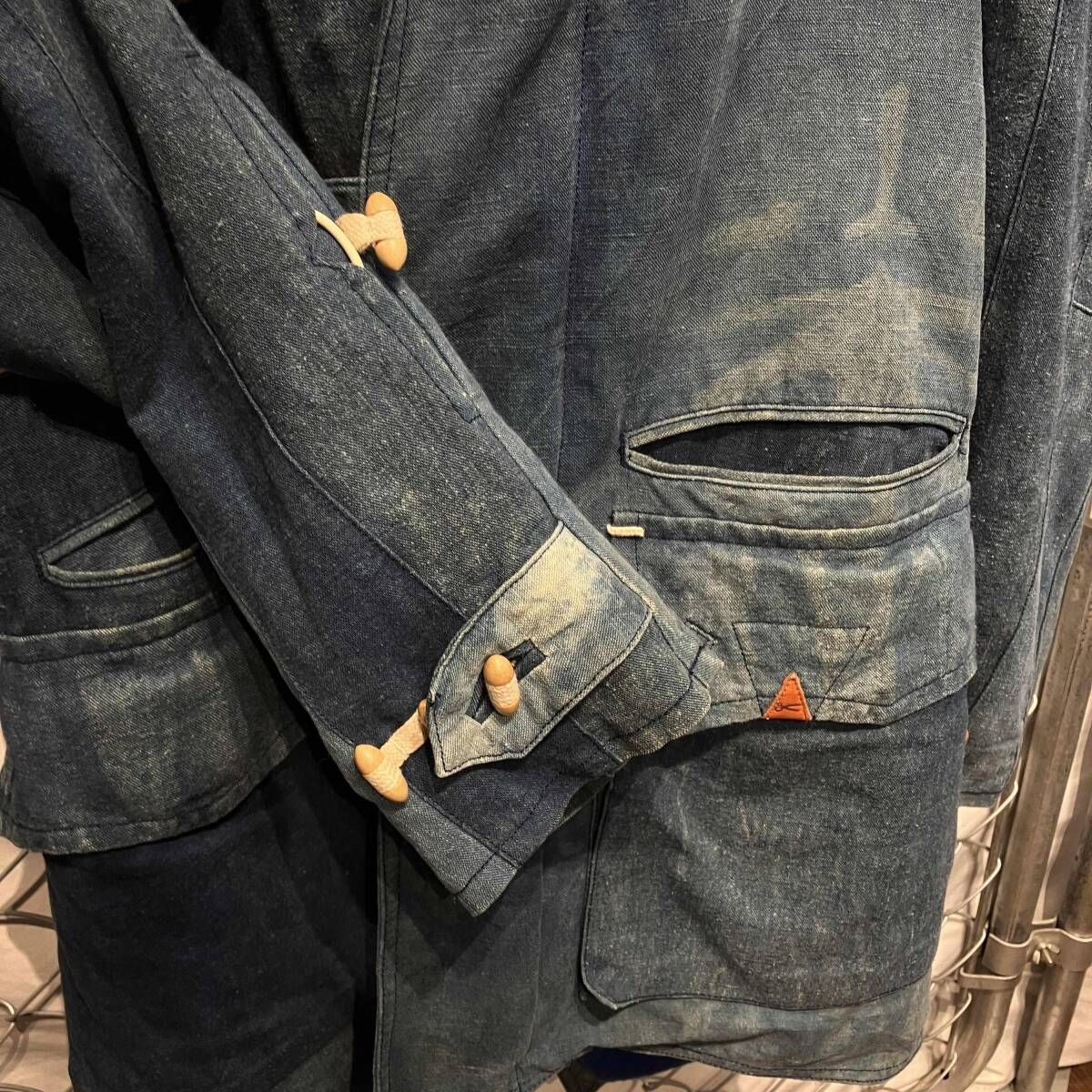 DENHAM デニム モッズコート ダッフルコート デタッチャブル 2way