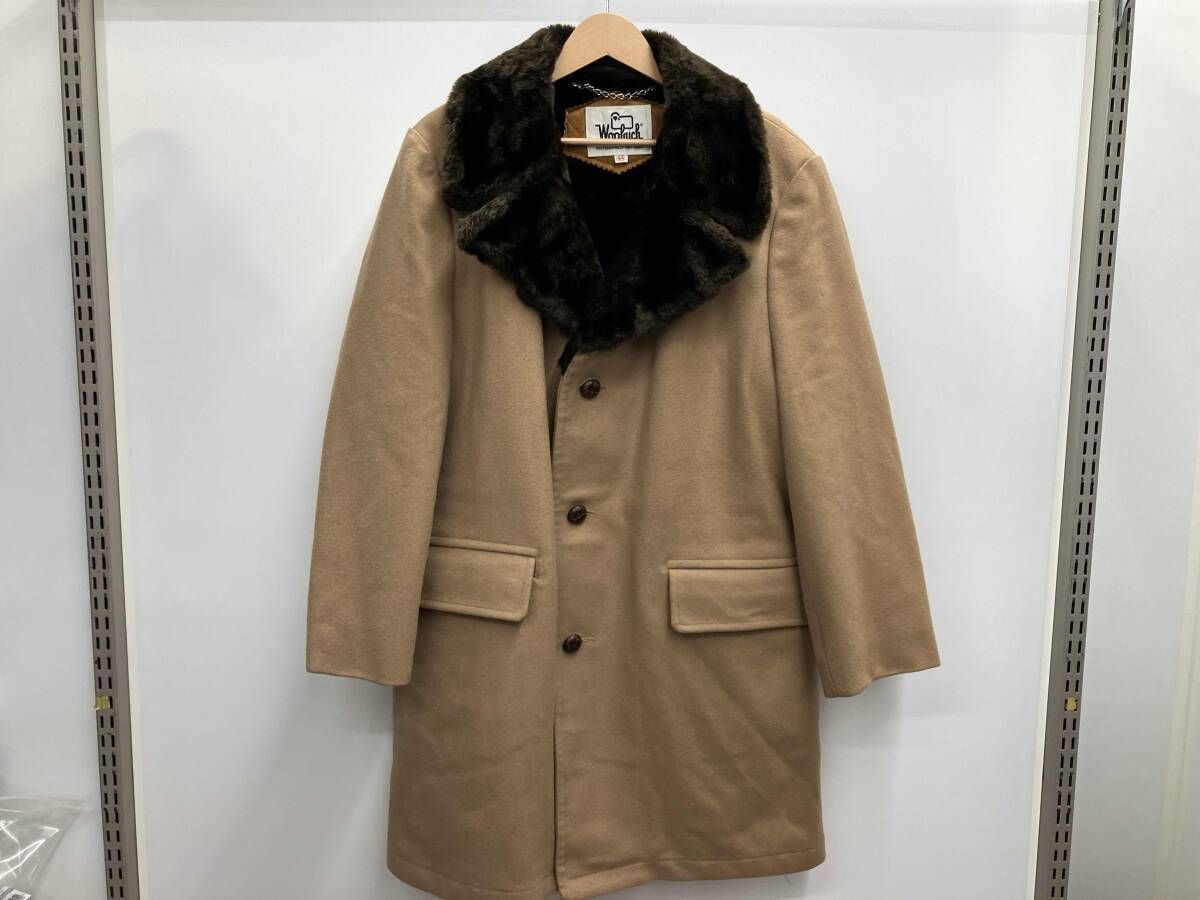 WOOL RICH ウールリッチ FUR COLLAR COAT ファーカラーコート 古着