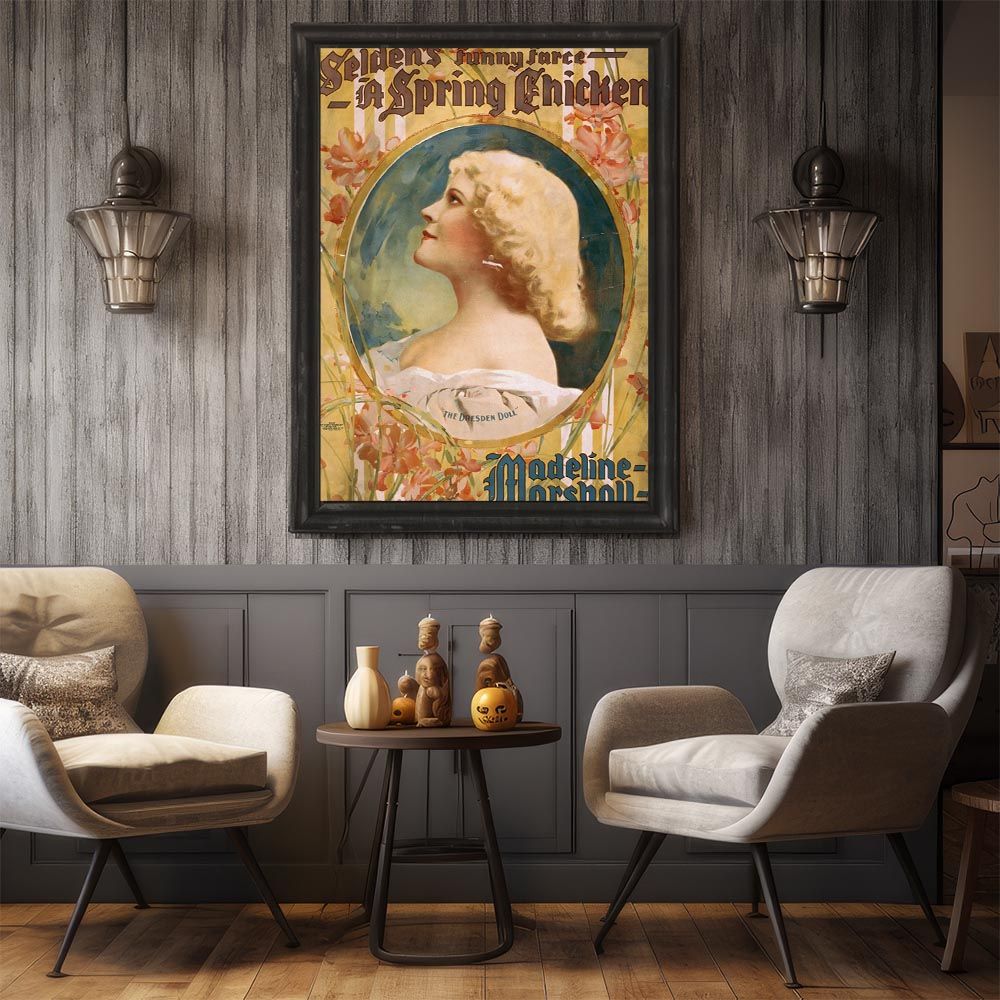 B4サイズ（約25x36cm）】【bn-poster-1522】超古いポスター 復刻 絵画