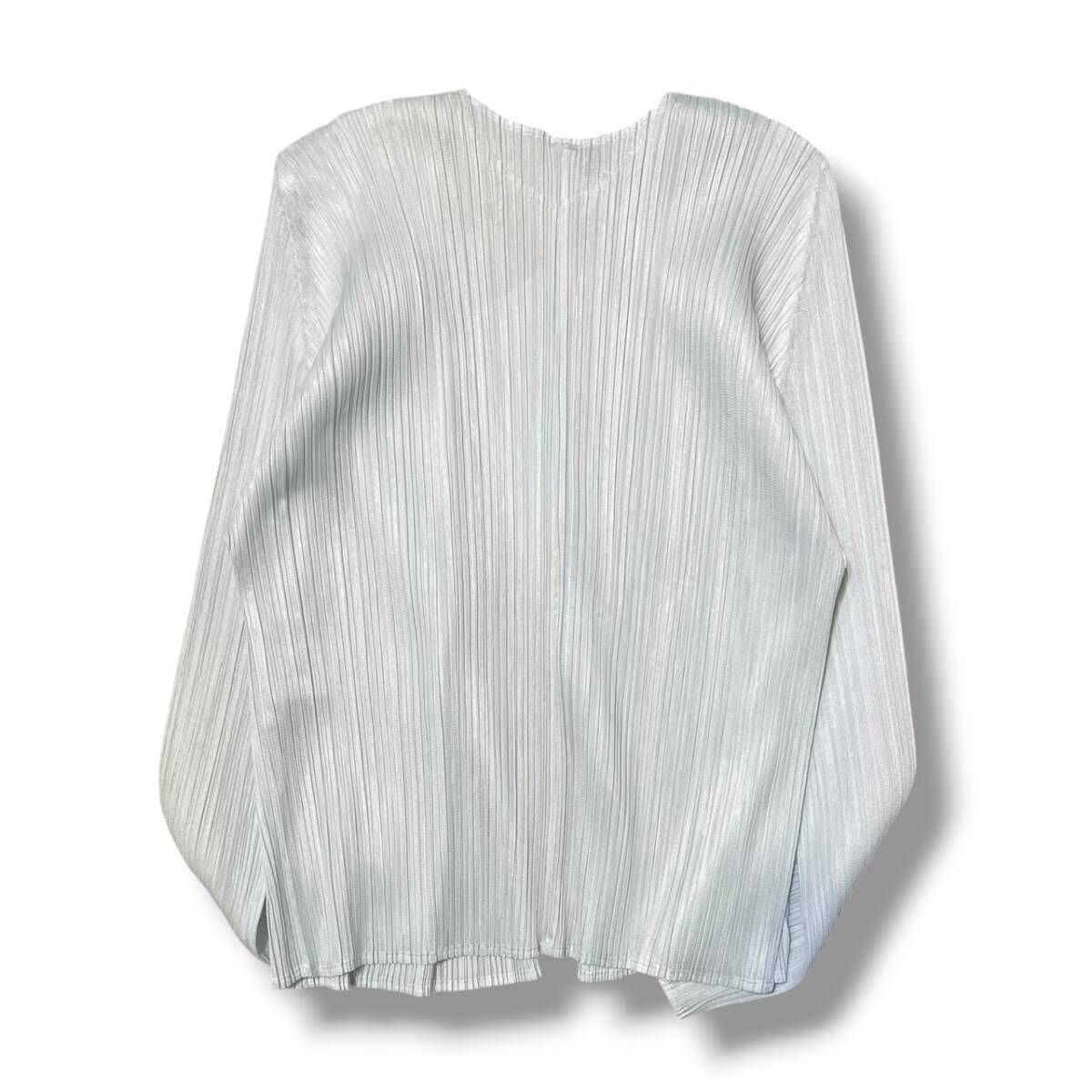 PLEATS PLEASE ノーカラージャケット サイズ3 PLEATS PLEASE ノーカラージャケット サイズ3 PLEATS PLEASE ノー