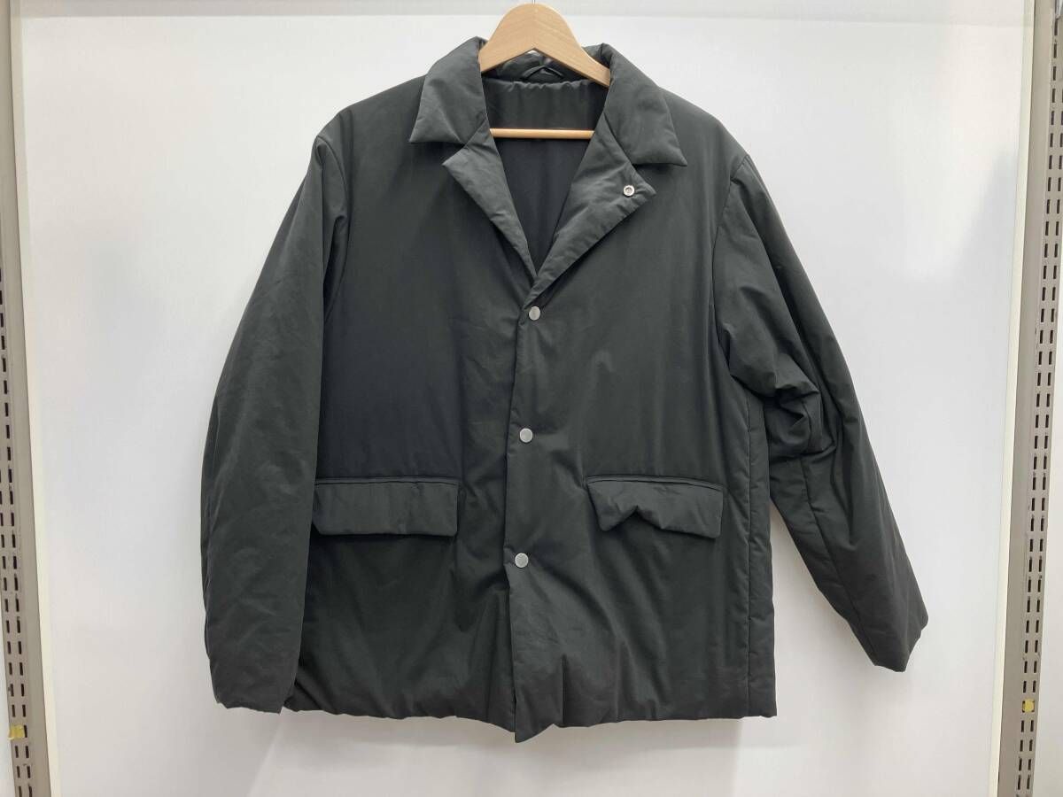 トゥモローランド コットンポリエステルタフタ 3 Bジャケット ブラック Sサイズ