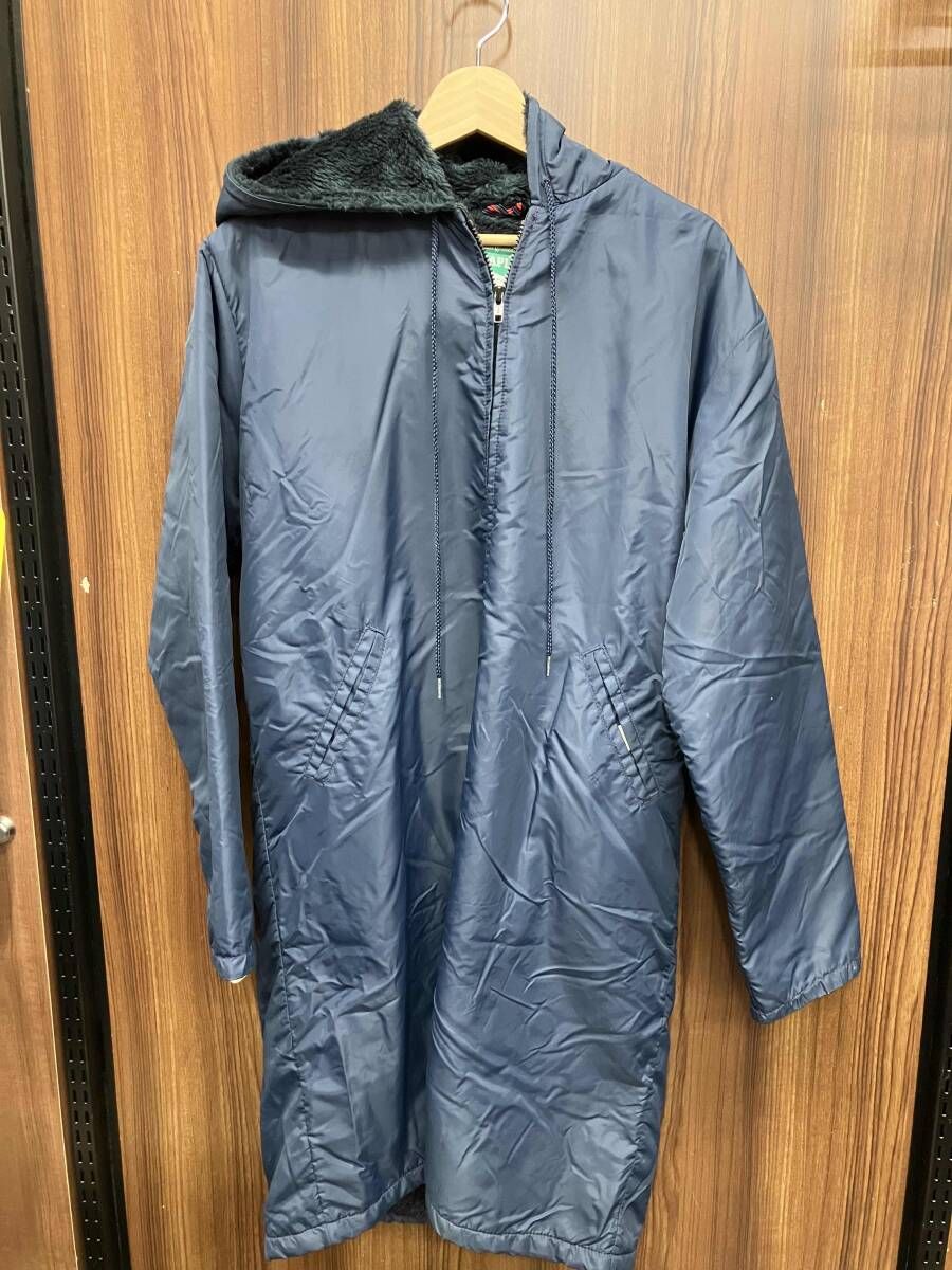 ネイビー MAPLE／メープル／レザージャケット／ネイビー／サイズ:M／生産国:アメリカ