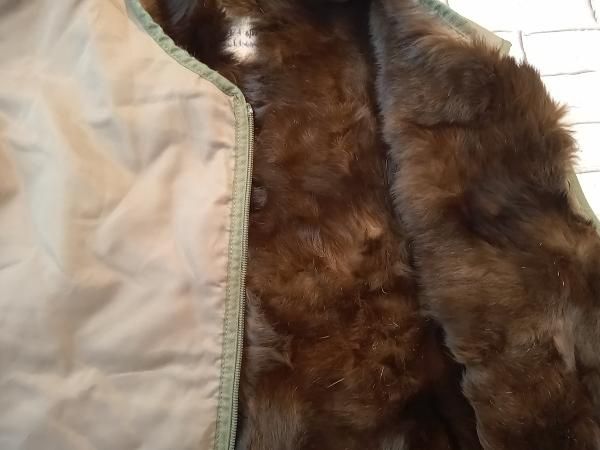 ベスト ドイツ軍 ラビットファー ライナー 8415-12-145-2463 サイズ