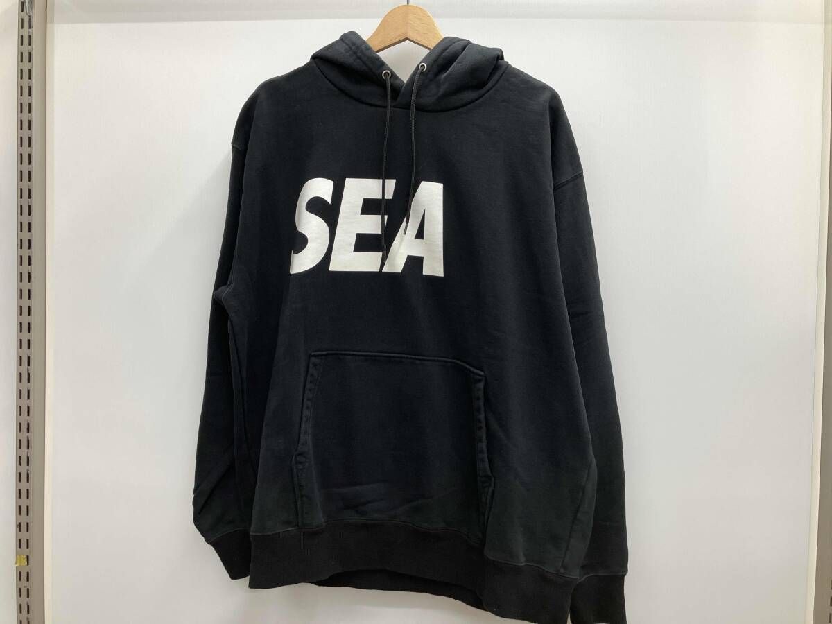 WIND AND SEA ウィンダンシー ブラック パーカー WDS-SEA-21A-01