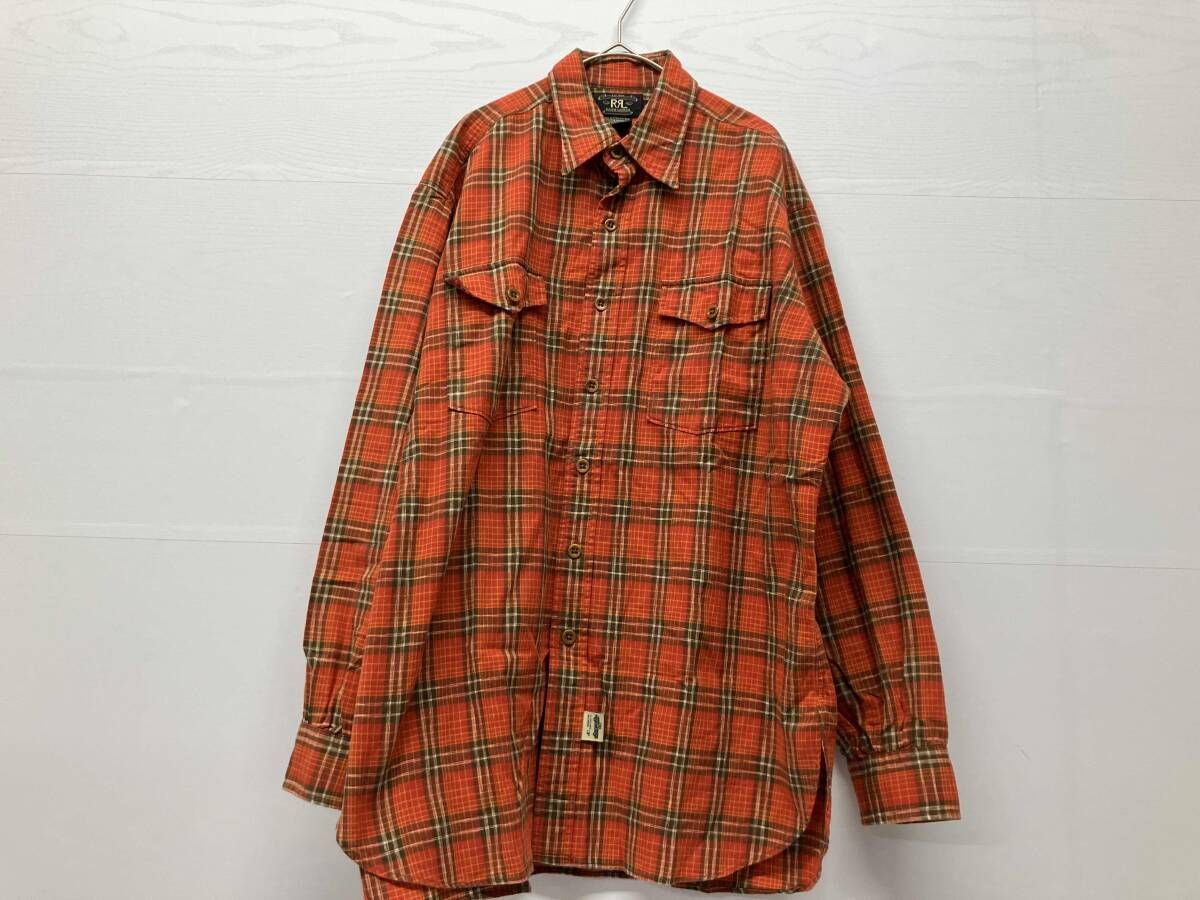 RRL ダブルアールエル RALPH LAURENラルフローレン 長袖シャツ 