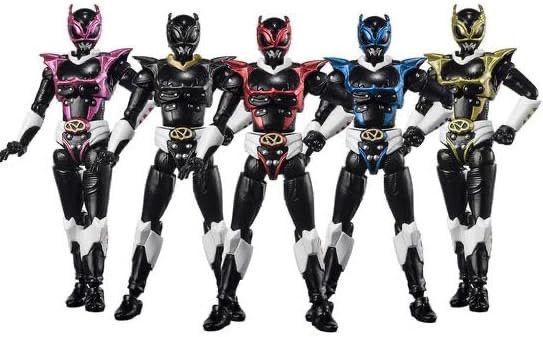 SHODO SUPER 邪電戦隊ネジレンジャー フィギュア6体セット 電磁戦隊メガレンジャー