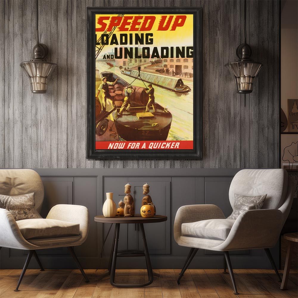 B4サイズ（約25x36cm）】【bn-poster-1545】超古いポスター 復刻 絵画