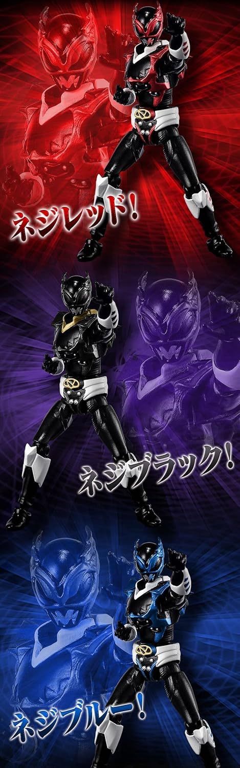 SHODO SUPER 邪電戦隊ネジレンジャー フィギュア6体セット 「電磁戦隊
